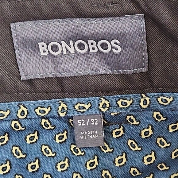 Bonobos Weekday Warrior Pant W52 L32 Grey Straight Leg Stretch Office Wear NWoT - Picture 14 of 16